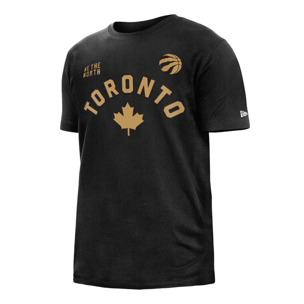 New Era T-Shirts Toronto Raptors New Era NBA 22-23 City Edition T-Shirt - Black