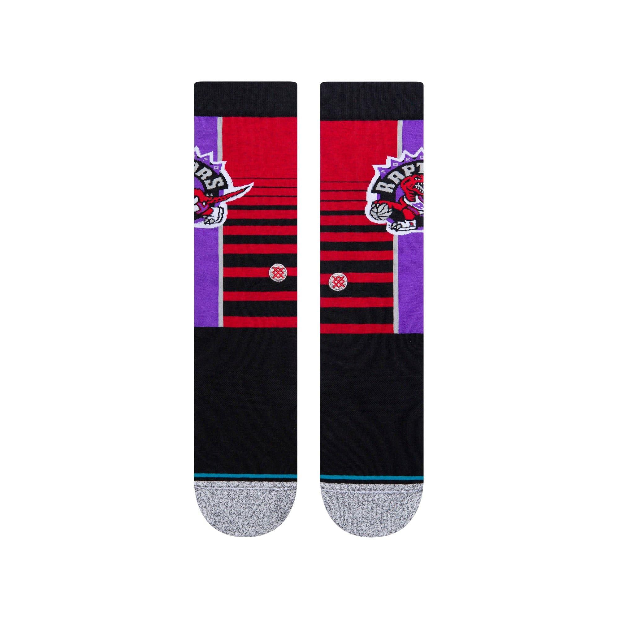 Stance Socks Toronto Raptors Stance NBA HWC Retro Gradient Crew Socks - Black