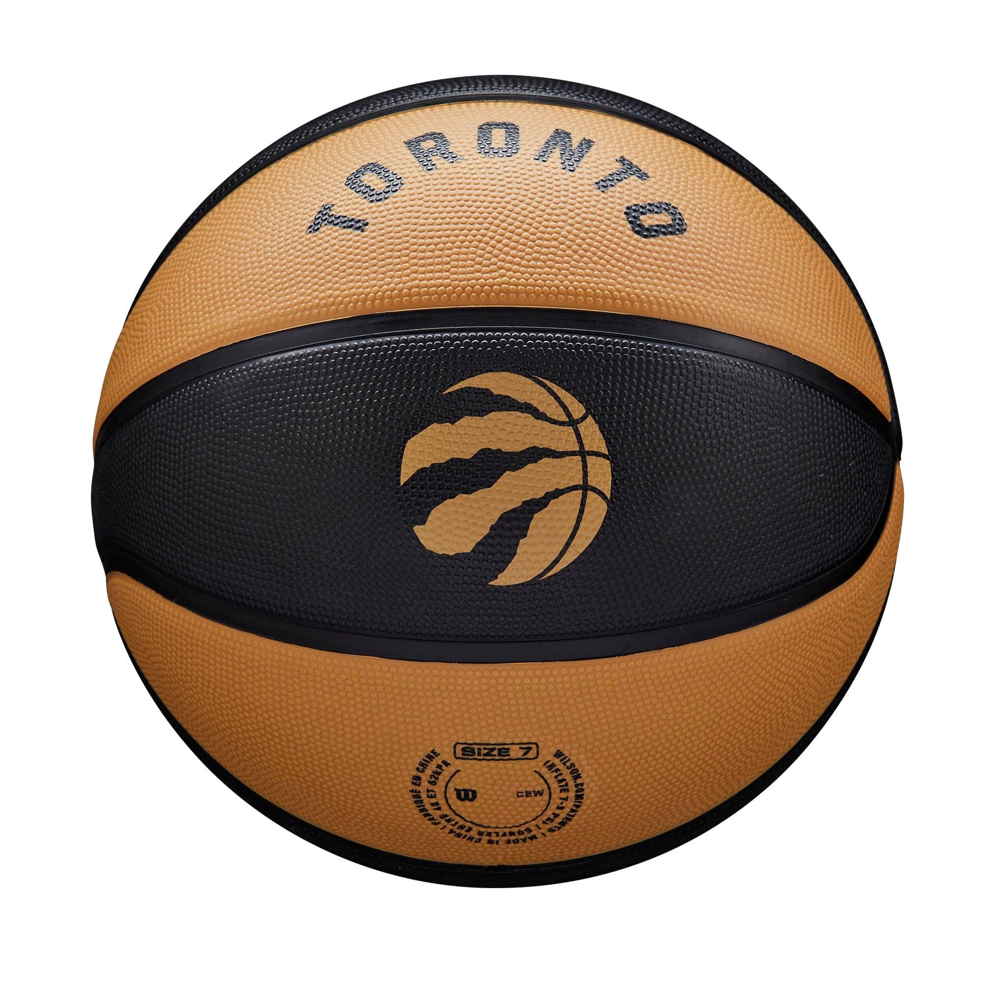 Wilson Sporting Goods Balls Toronto Raptors Wilson NBA 22-23 City Edition All Surface Basketball Ball