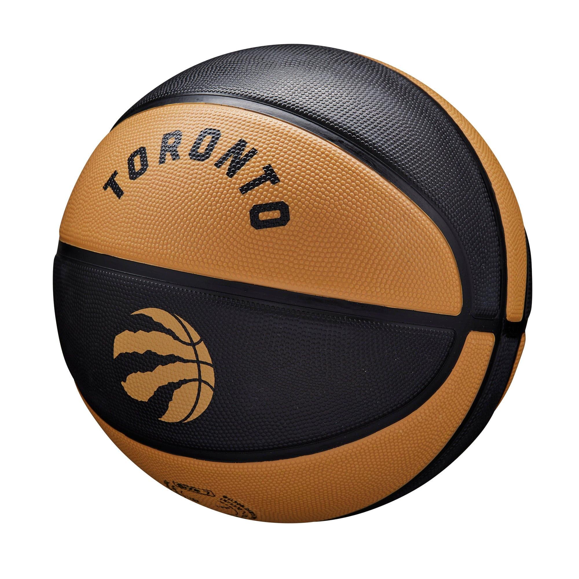 Wilson Sporting Goods Balls Toronto Raptors Wilson NBA 22-23 City Edition All Surface Basketball Ball