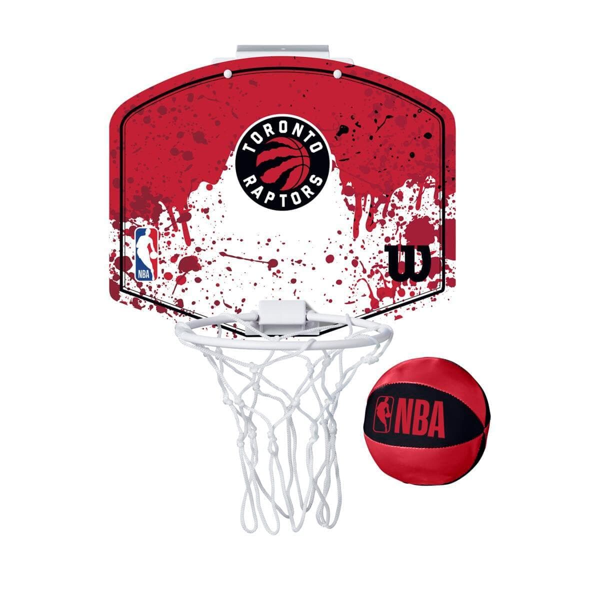 Wilson Sporting Goods Accessories Toronto Raptors Wilson NBA Mini Hoop Indoor Basketball Backboard