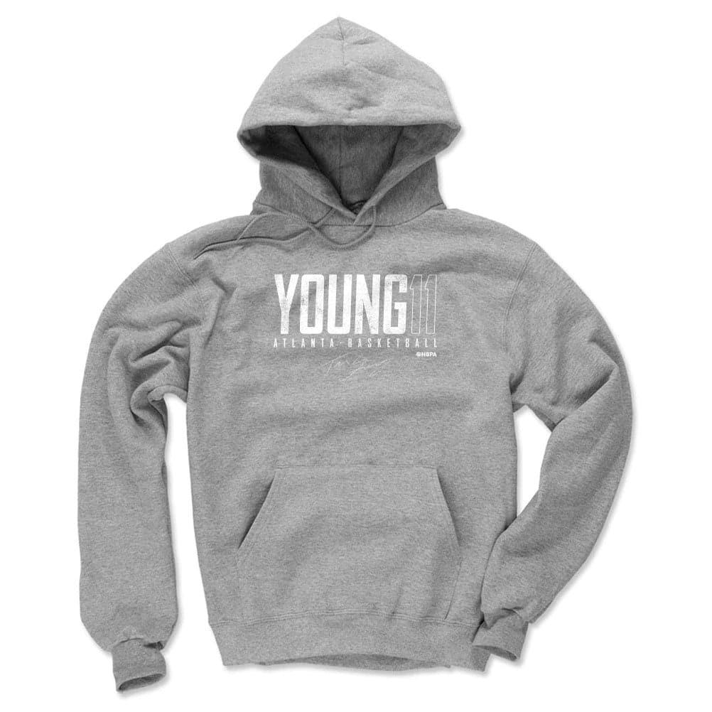 500 Level Jumpers Trae Young Atlanta Hawks 500 Level NBA Elite Hoodie Jumper - Grey