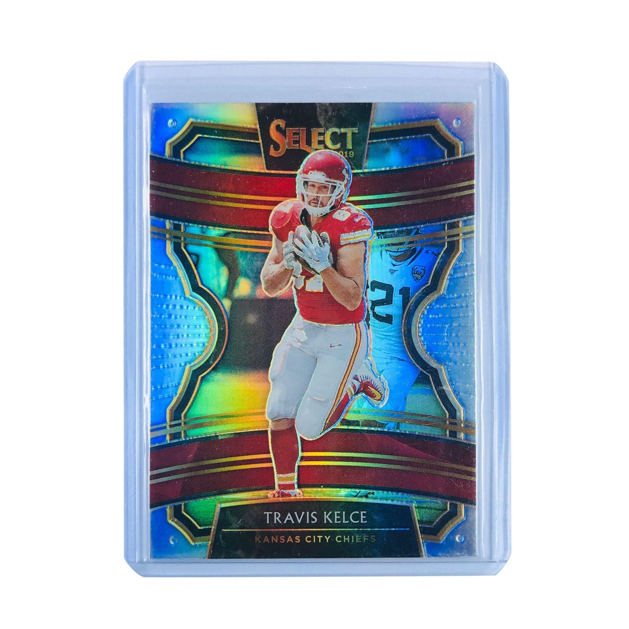 Panini Cards Travis Kelce Kansas City Chiefs 2019 Panini Select NFL Silver Concourse 87 Card