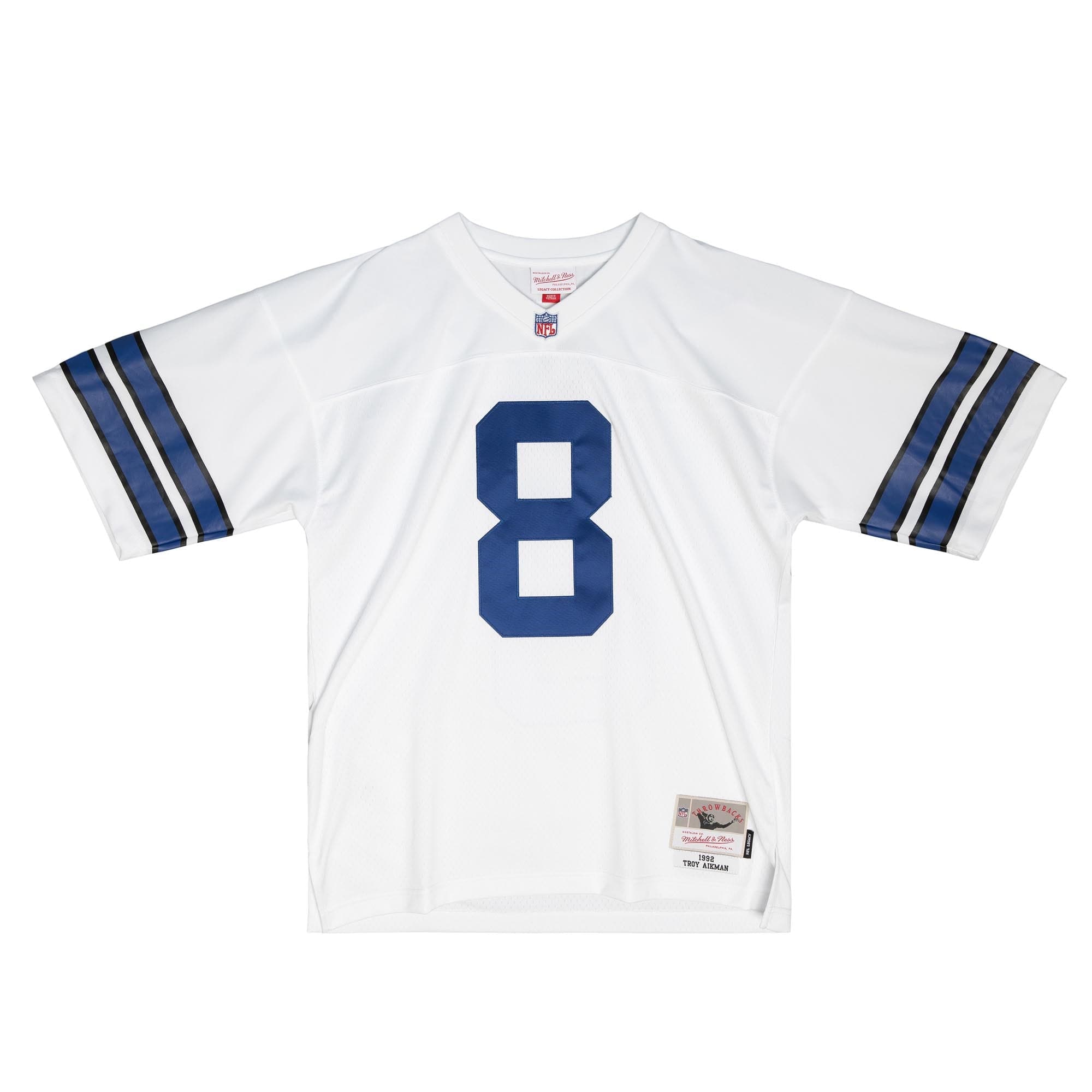 Mitchell And Ness Jerseys Troy Aikman Dallas Cowboys 92-93 Mitchell & Ness NFL Throwback Legacy Jersey - White