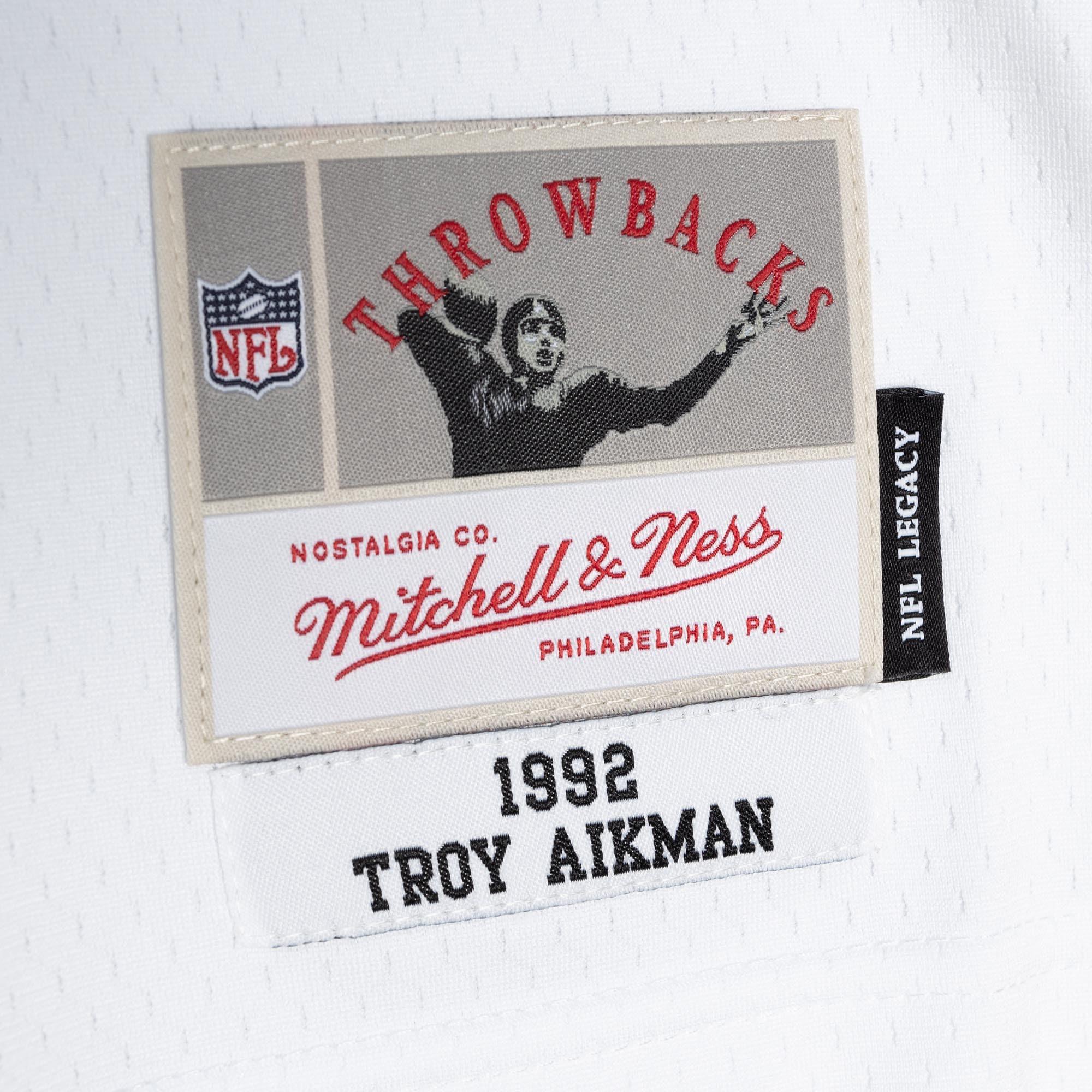 Mitchell And Ness Jerseys Troy Aikman Dallas Cowboys 92-93 Mitchell & Ness NFL Throwback Legacy Jersey - White