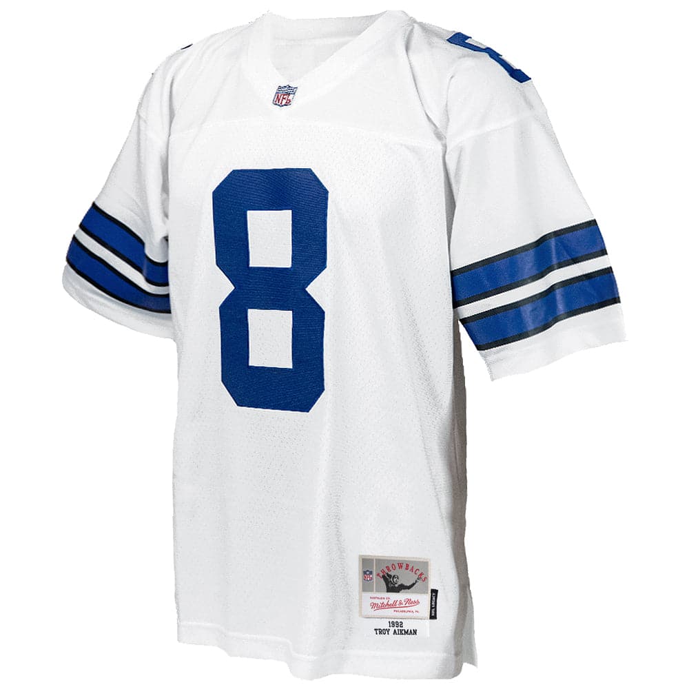 Mitchell And Ness Jerseys Troy Aikman Dallas Cowboys 92-93 Mitchell & Ness NFL Throwback Legacy Jersey - White