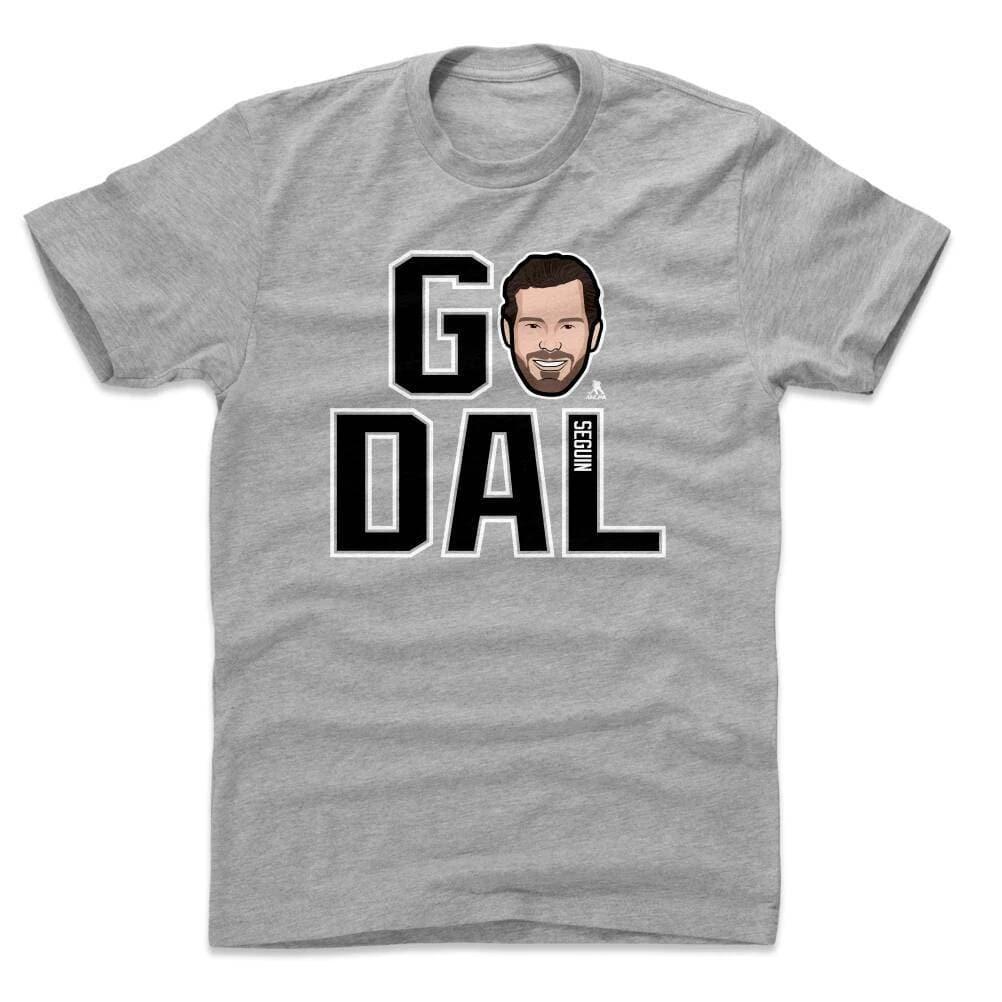 500 Level T-Shirts Tyler Seguin Dallas Stars 500 Level NHL Go Dal T-Shirt - Gray