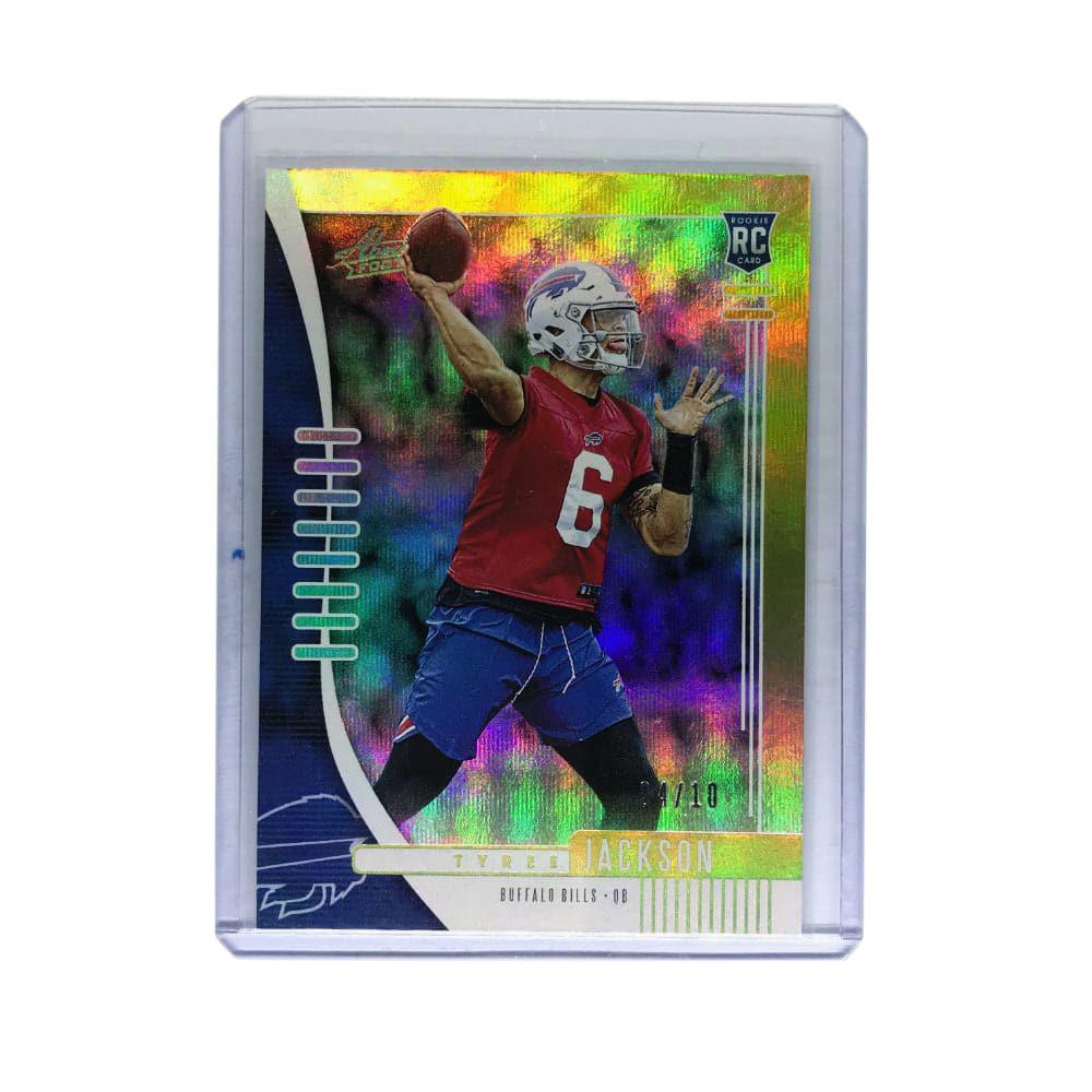 Panini Cards Tyree Jackson Buffalo Bills 2019 Panini Absolute NFL Gold Rookie 4/10 Card