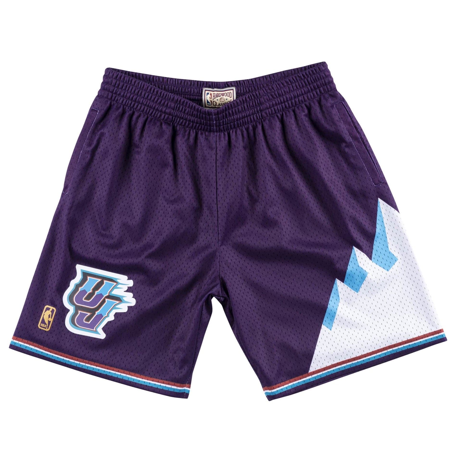 Mitchell And Ness Shorts Utah Jazz Mitchell & Ness NBA 96-97 Road Swingman Shorts - Purple