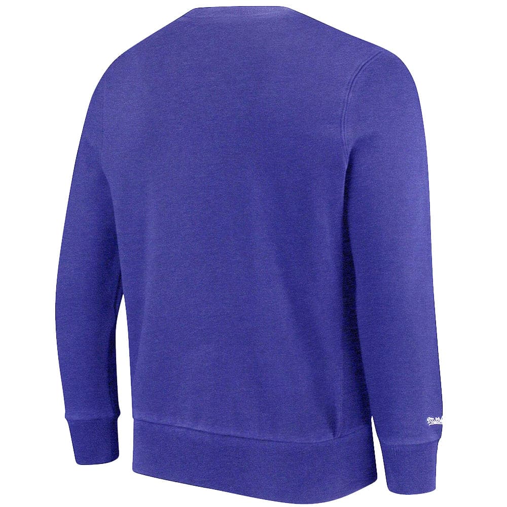 Mitchell And Ness Jumpers Utah Jazz Mitchell & Ness NBA HWC Jersey Wordmark Vintage Crew Jumper - Faded Purple