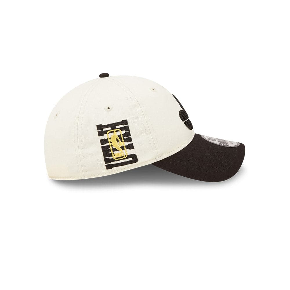 New Era Caps Utah Jazz New Era NBA 2022 Draft 9TWENTY Strapback Hat - Cream
