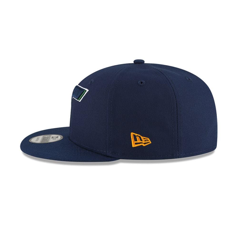 New Era Caps Utah Jazz New Era NBA 21-22 Back Half 9FIFTY Snapback Hat - Navy