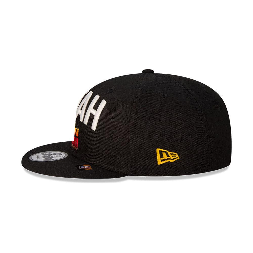 New Era Caps Utah Jazz New Era NBA 21-22 City Edition 9FIFTY Snapback Hat - Black
