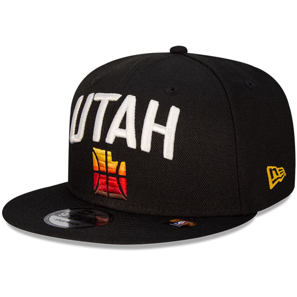 New Era Caps Utah Jazz New Era NBA 21-22 City Edition 9FIFTY Snapback Hat - Black