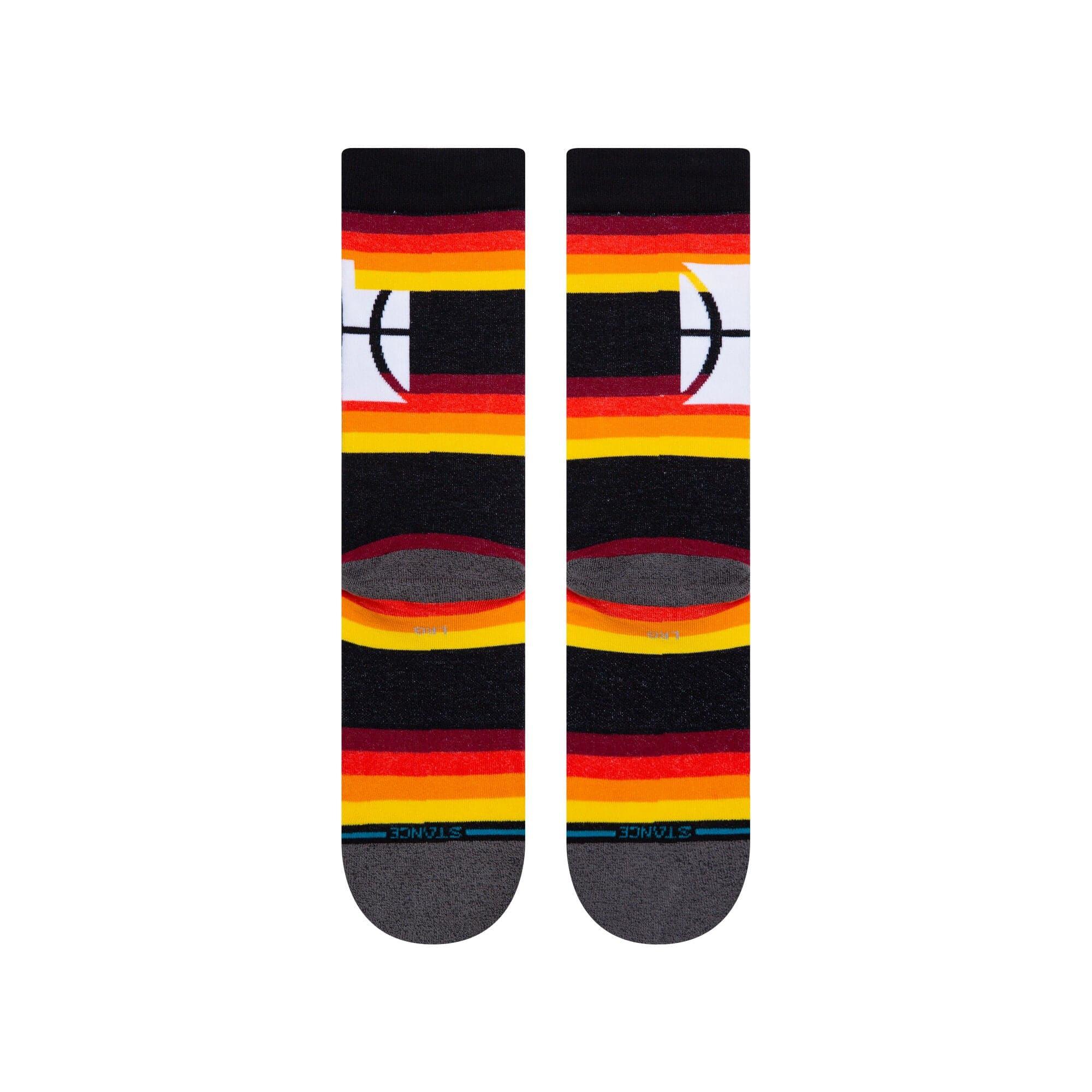 Stance Socks Large (9-12 US) Utah Jazz Stance NBA 21-22 City Edition Crew Socks - Black