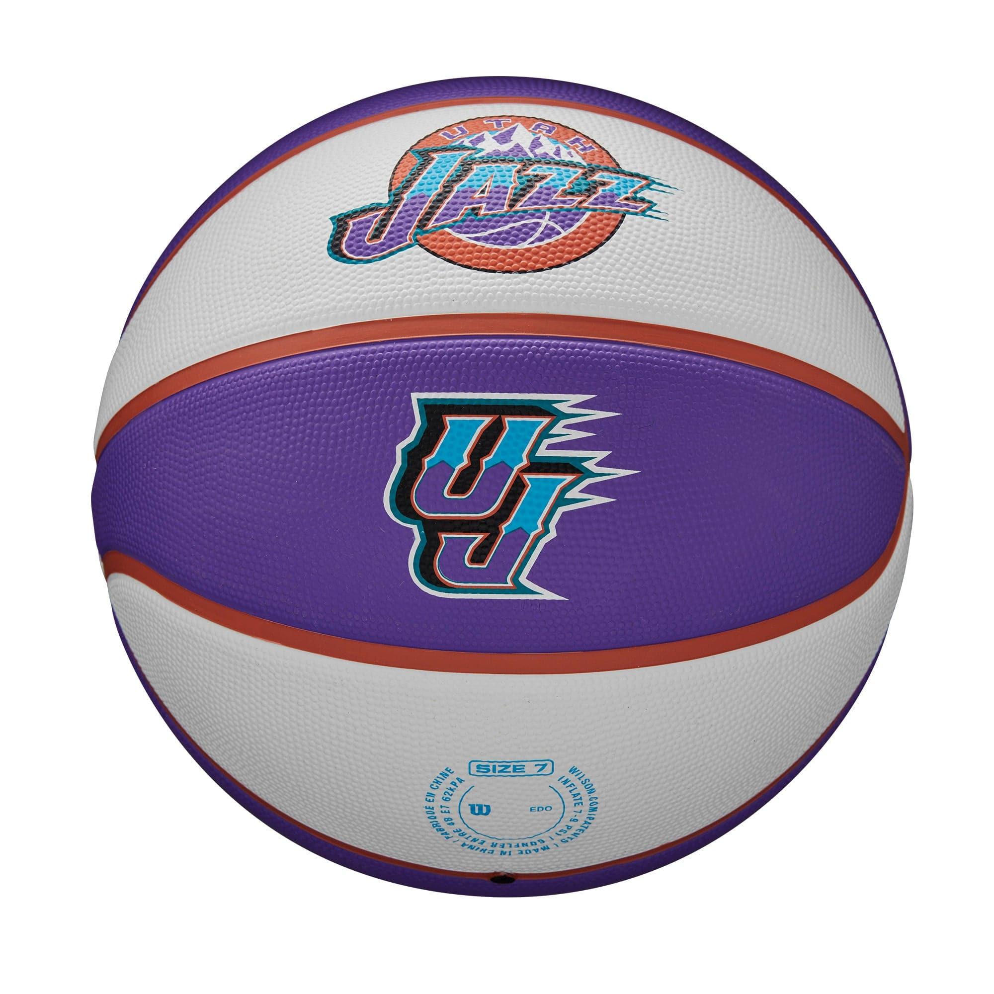 Wilson Sporting Goods Balls Utah Jazz Wilson NBA 22-23 City Edition All Surface Basketball Ball