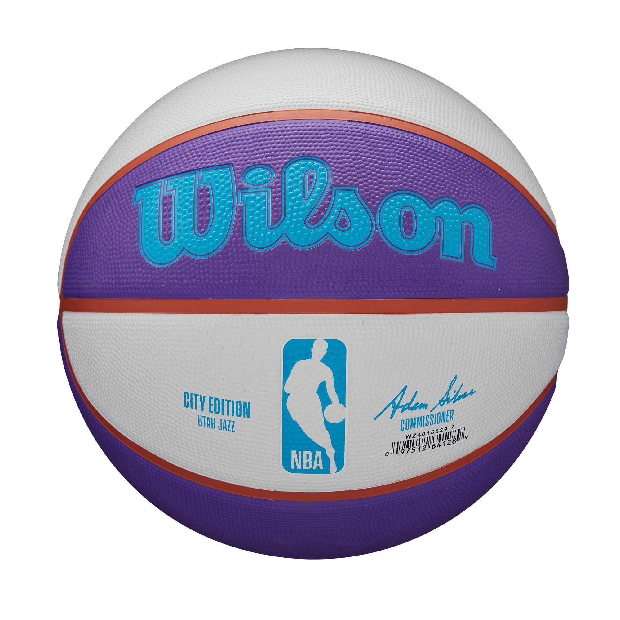 Wilson Sporting Goods Balls Utah Jazz Wilson NBA 22-23 City Edition All Surface Basketball Ball