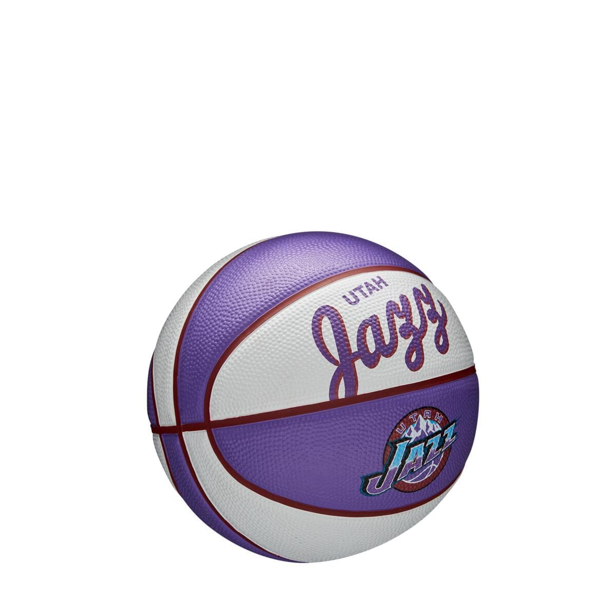 Wilson Sporting Goods Balls Utah Jazz Wilson NBA Team Retro Mini Outdoor Basketball Ball