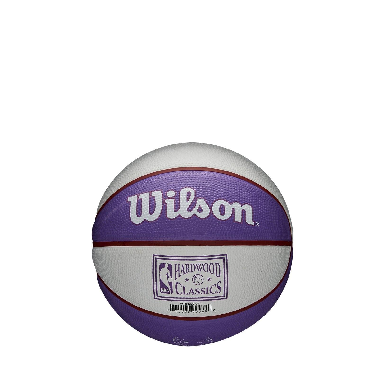 Wilson Sporting Goods Balls Utah Jazz Wilson NBA Team Retro Mini Outdoor Basketball Ball
