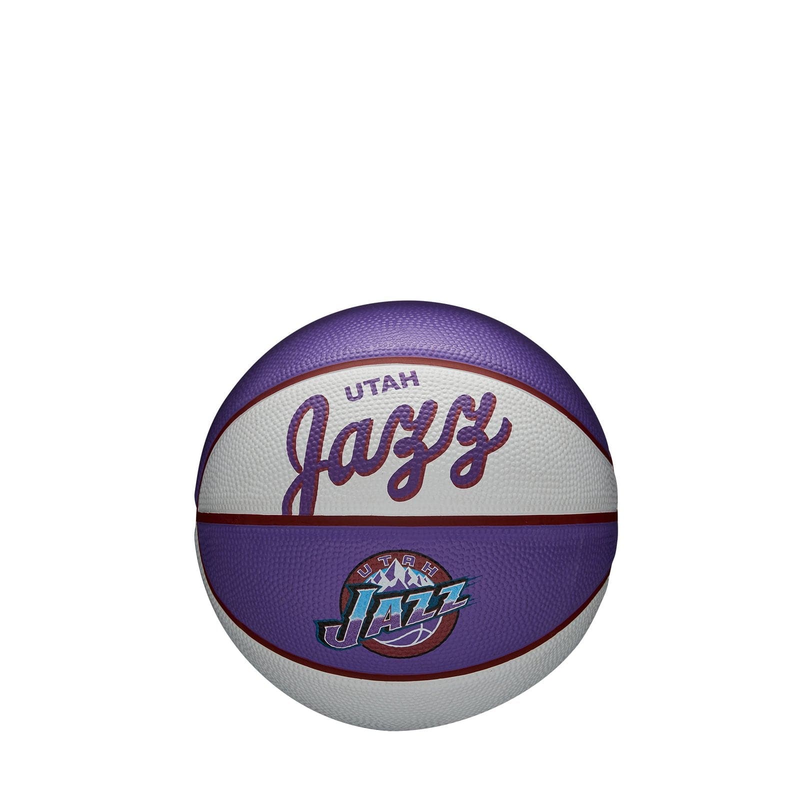 Wilson Sporting Goods Balls Utah Jazz Wilson NBA Team Retro Mini Outdoor Basketball Ball