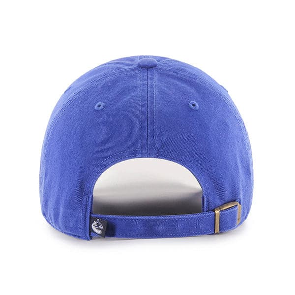 47 Brand Caps Vancouver Canucks '47 NHL Team Clean Up Strapback Hat - Blue