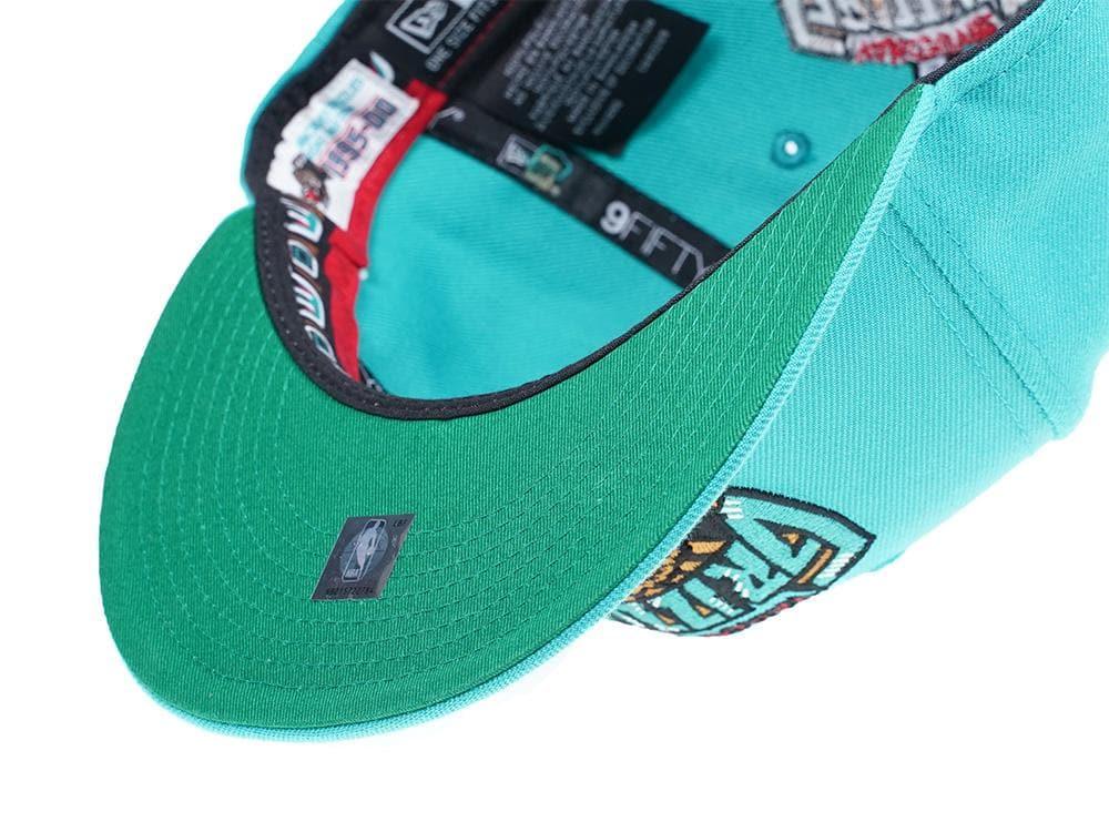 New Era Caps Vancouver Grizzlies New Era NBA Hardwood Classics Nights 9FIFTY Snapback Hat - Teal