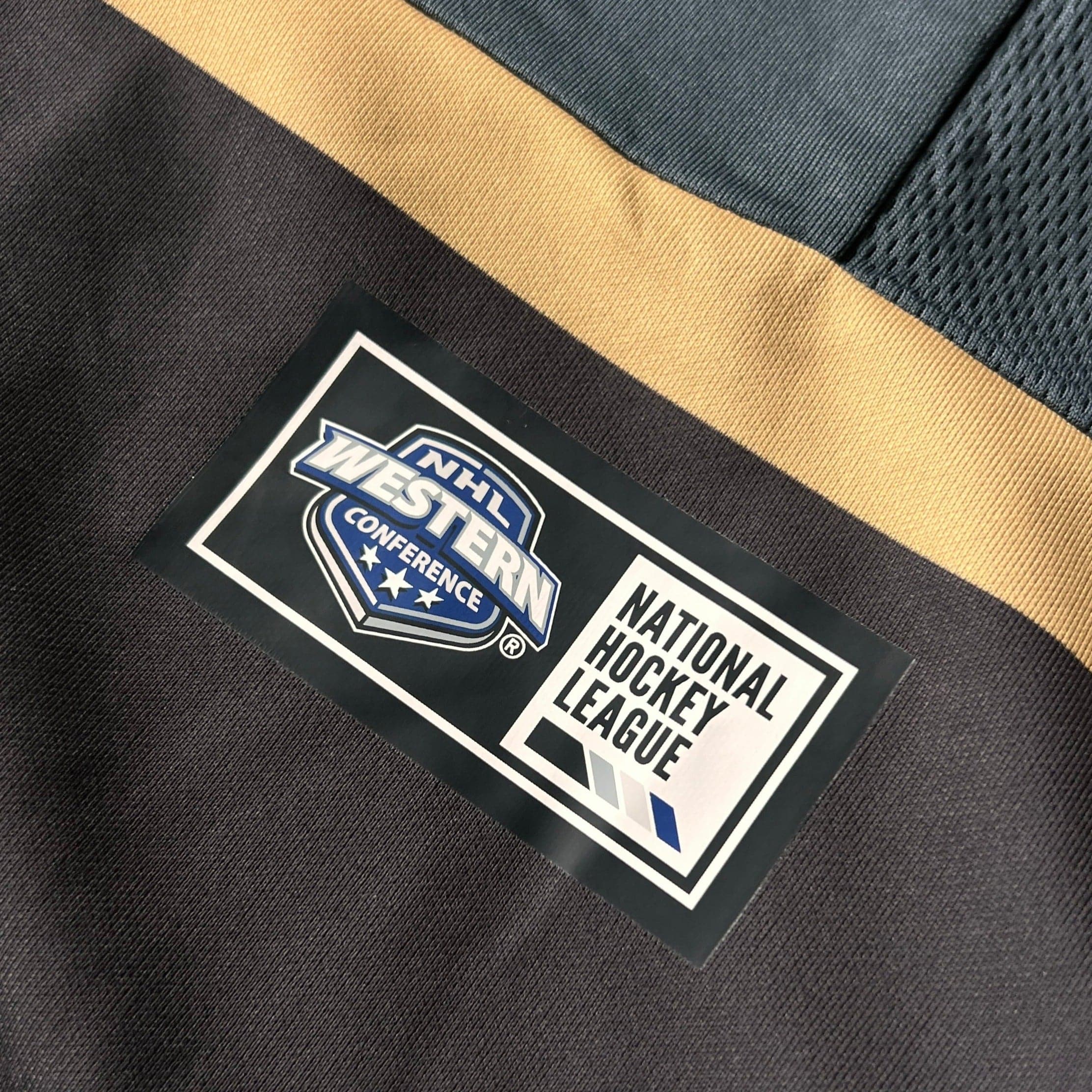Majestic Athletic Jerseys Vegas Golden Knights Majestic NHL Fan Replica Jersey - Grey/Black