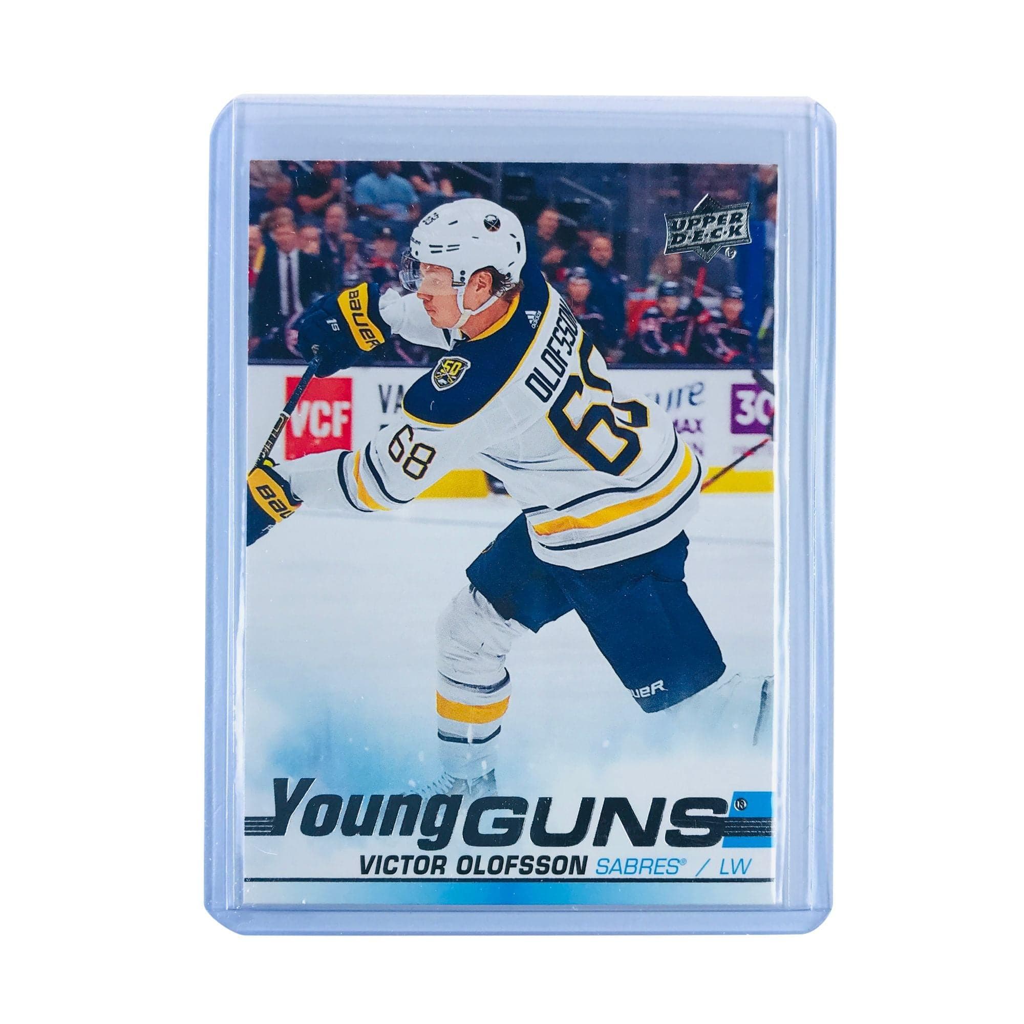 Upper Deck Cards Victor Olofsson Buffalo Sabres 2019-20 Upper Deck Series 1 NHL Young Guns Card