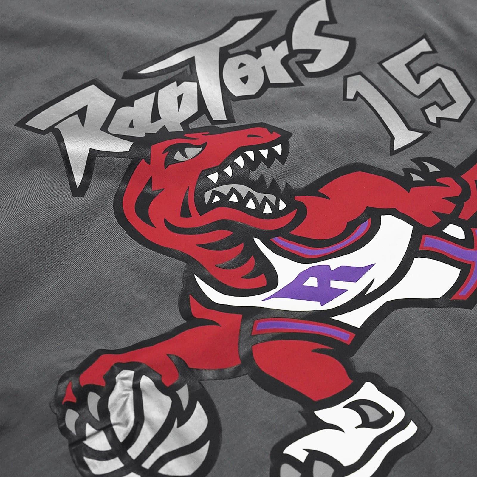 Mitchell And Ness T-Shirts Vince Carter Toronto Raptors Mitchell & Ness NBA Player Vintage T-Shirt - Gunmetal