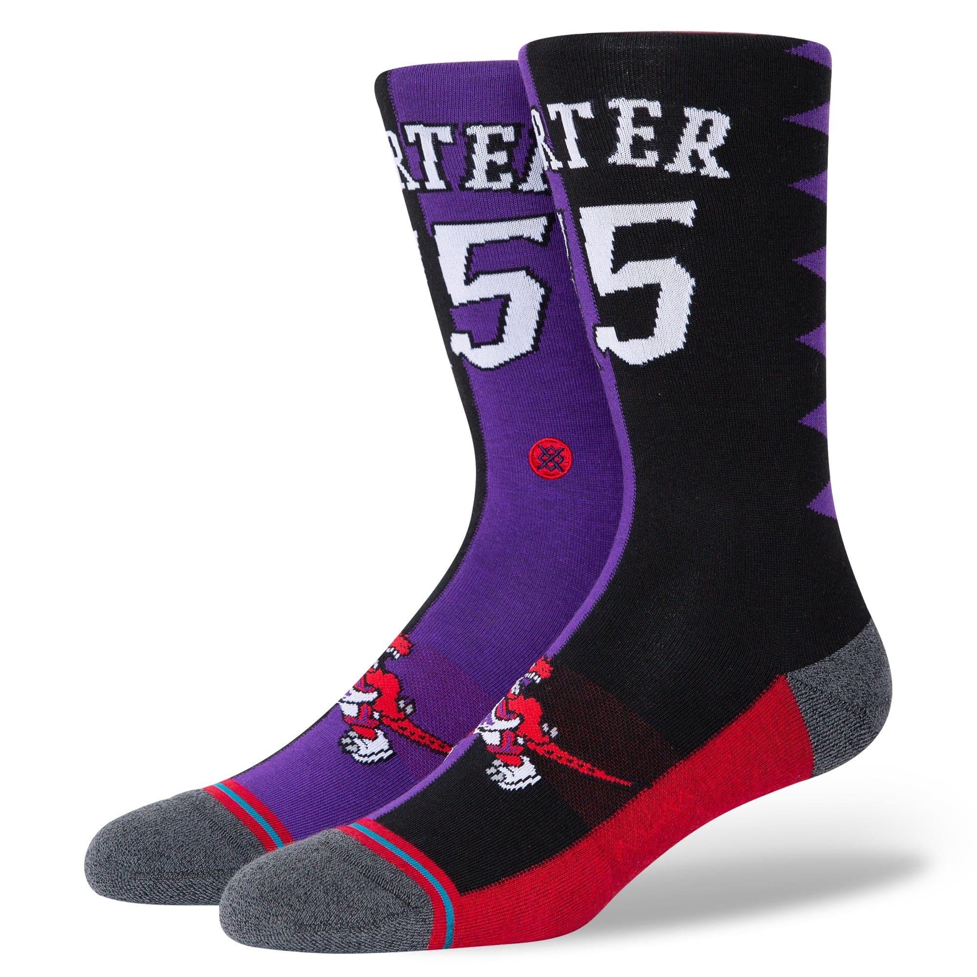 Stance Socks Vince Carter Toronto Raptors Stance NBA HWC Legends Jersey Crew Socks
