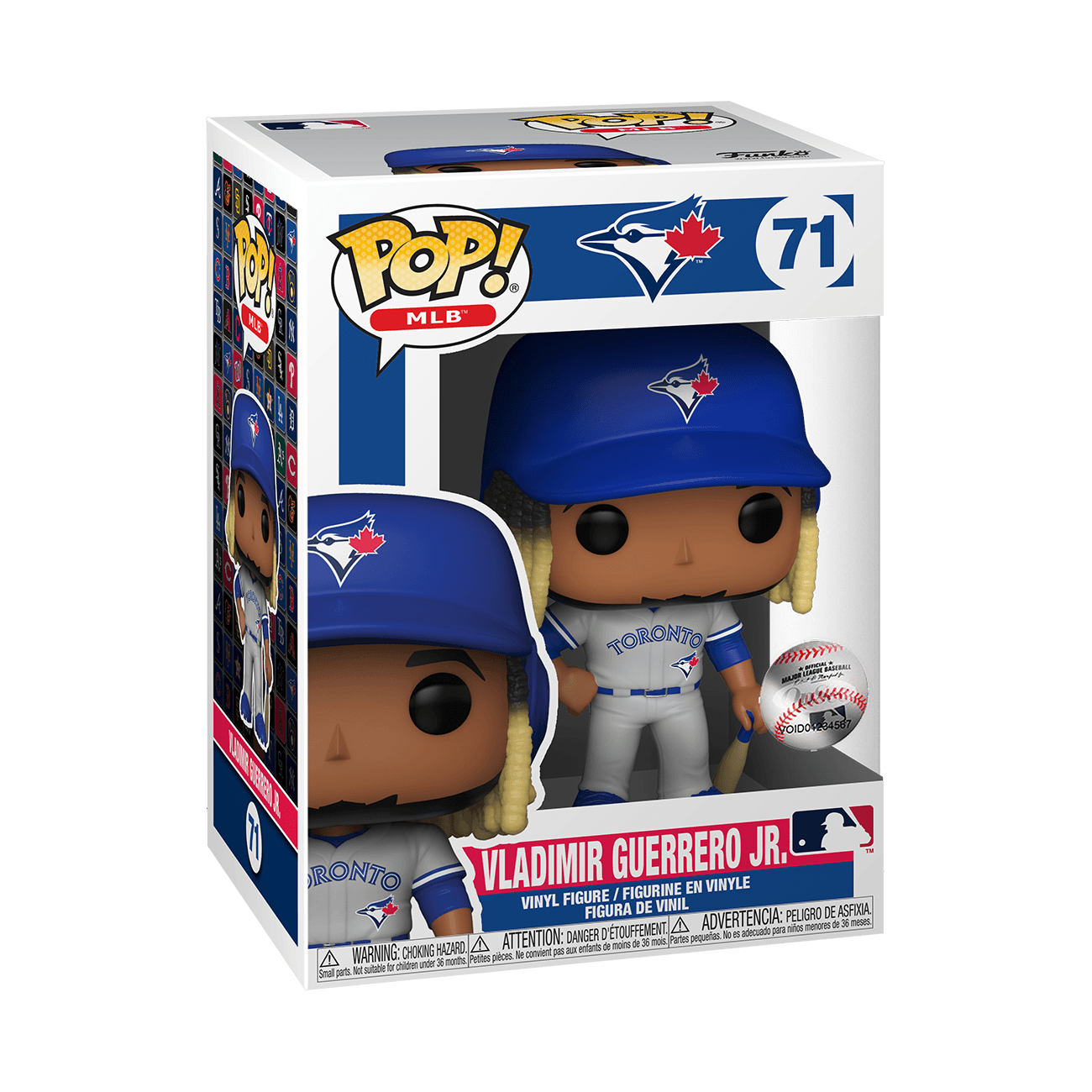Funko Figures Vladimir Guerrero Jr Toronto Blue Jays MLB Funko Pop 3.75" Figure - Road