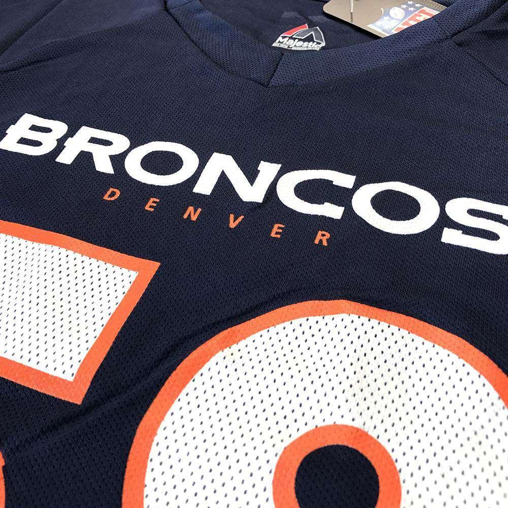 Majestic Athletic Jerseys Von Miller Denver Broncos Majestic NFL Hashmark Replica Jersey - Navy