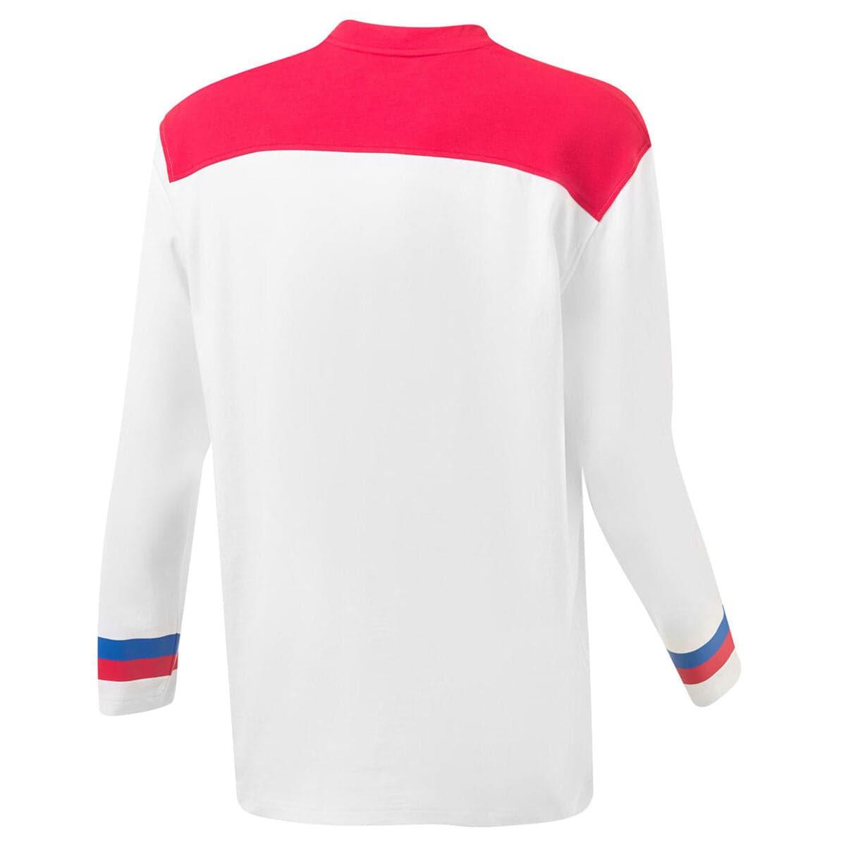 Majestic Athletic Jerseys Washington Capitals Majestic NHL Heavyweight Throwback Replica Jersey - Off White