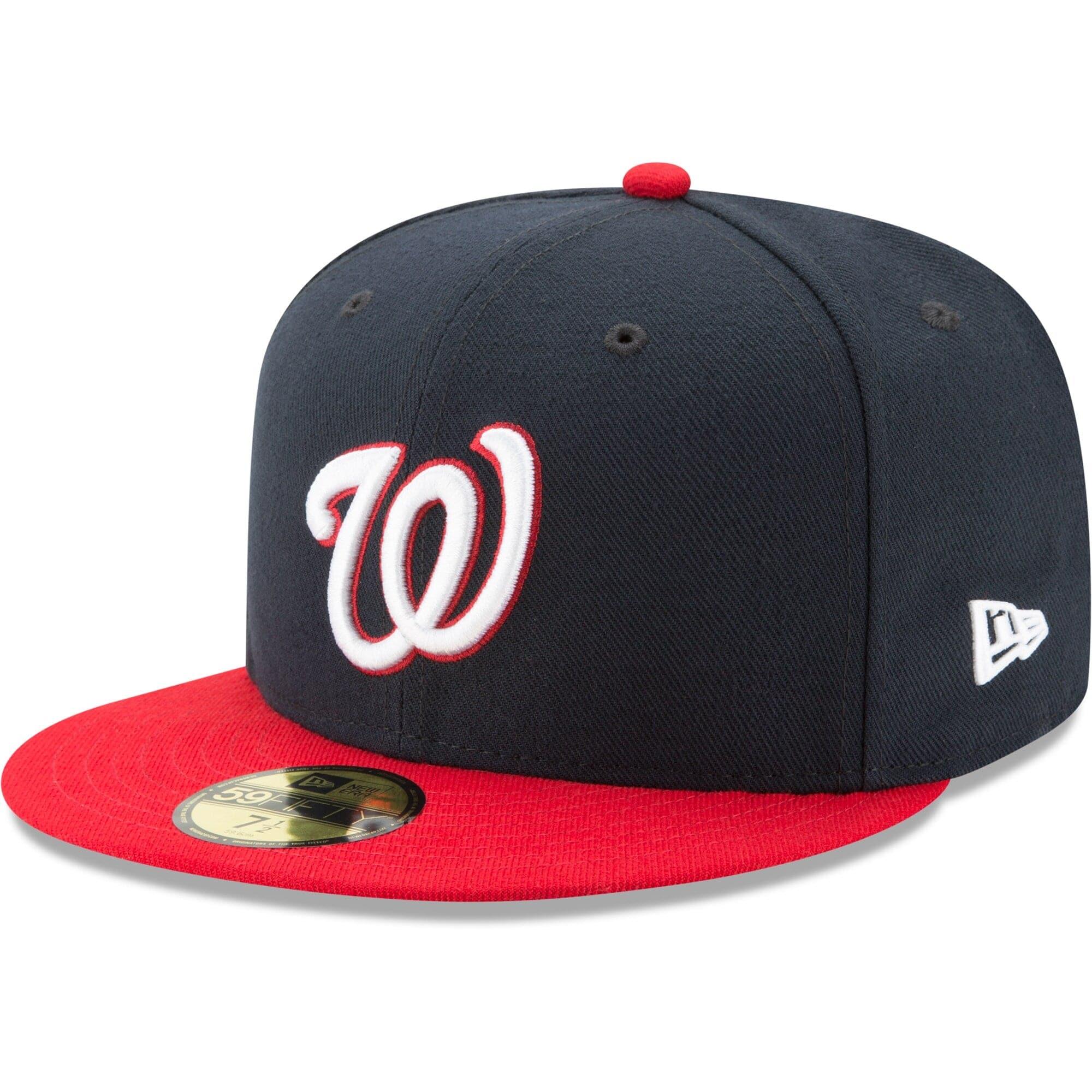 New Era Caps Washington Nationals New Era MLB AC On-Field Alt 59FIFTY Fitted Hat - Navy