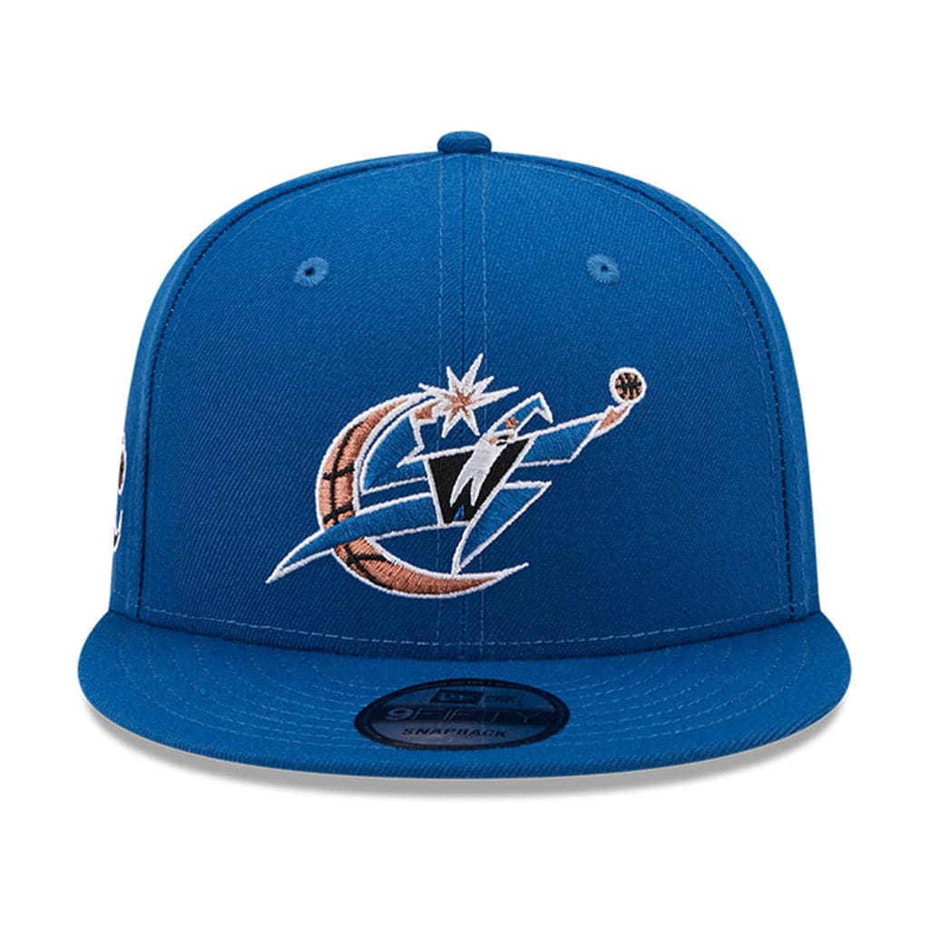 New Era Caps Washington Wizards New Era NBA 22-23 Classic Edition Alt 9FIFTY Snapback Hat - Blue