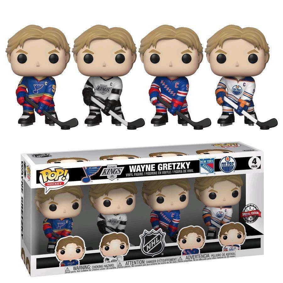 Funko Figures Wayne Gretzky Funko NHL Legends Pop Vinyl Figure 4 Pack
