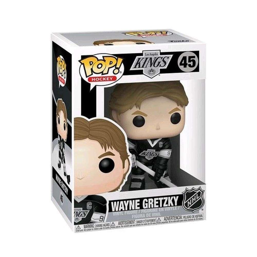 Funko Figures Wayne Gretzky Los Angeles Kings Funko NHL Pop Vinyl 45 Figure - Black