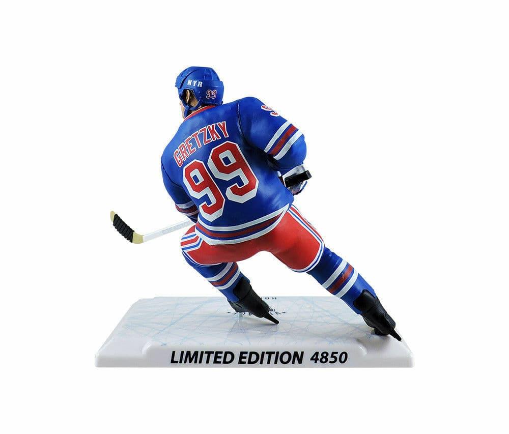 Imports Dragon Figures Wayne Gretzky New York Rangers Imports Dragon NHL 6" Figure - Blue