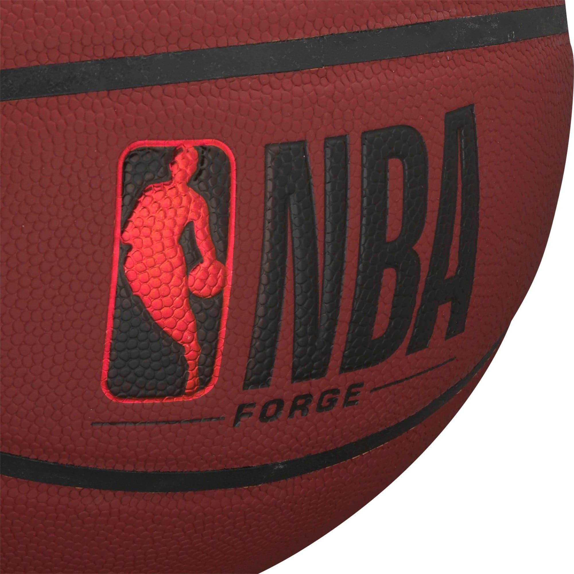Wilson Sporting Goods Balls Wilson NBA Forge Full Size All Surface Basketball Ball - Crimson