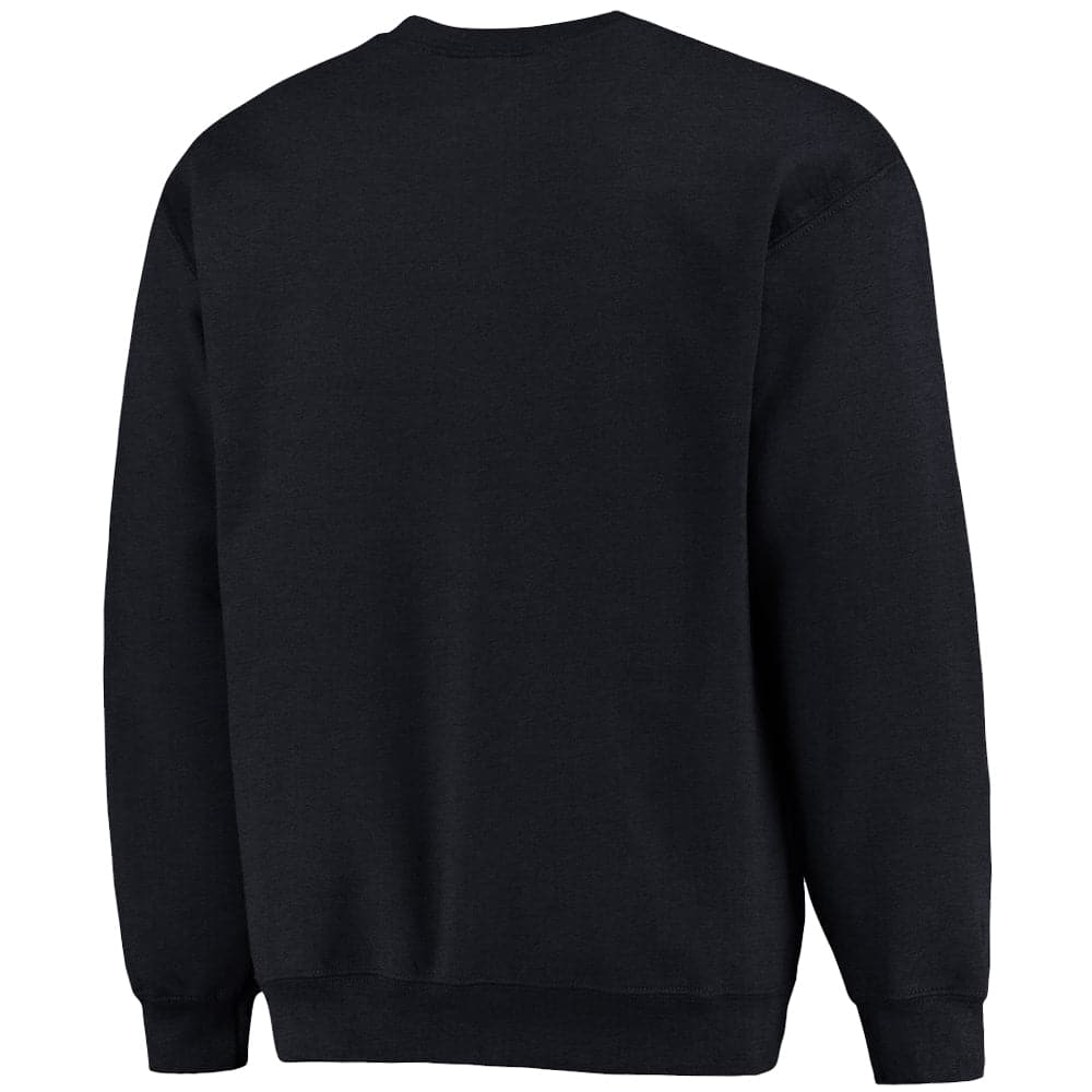 NHL Branded Jumpers Womens Anaheim Mighty Ducks NHL Block Crew Jumper - Faded Black