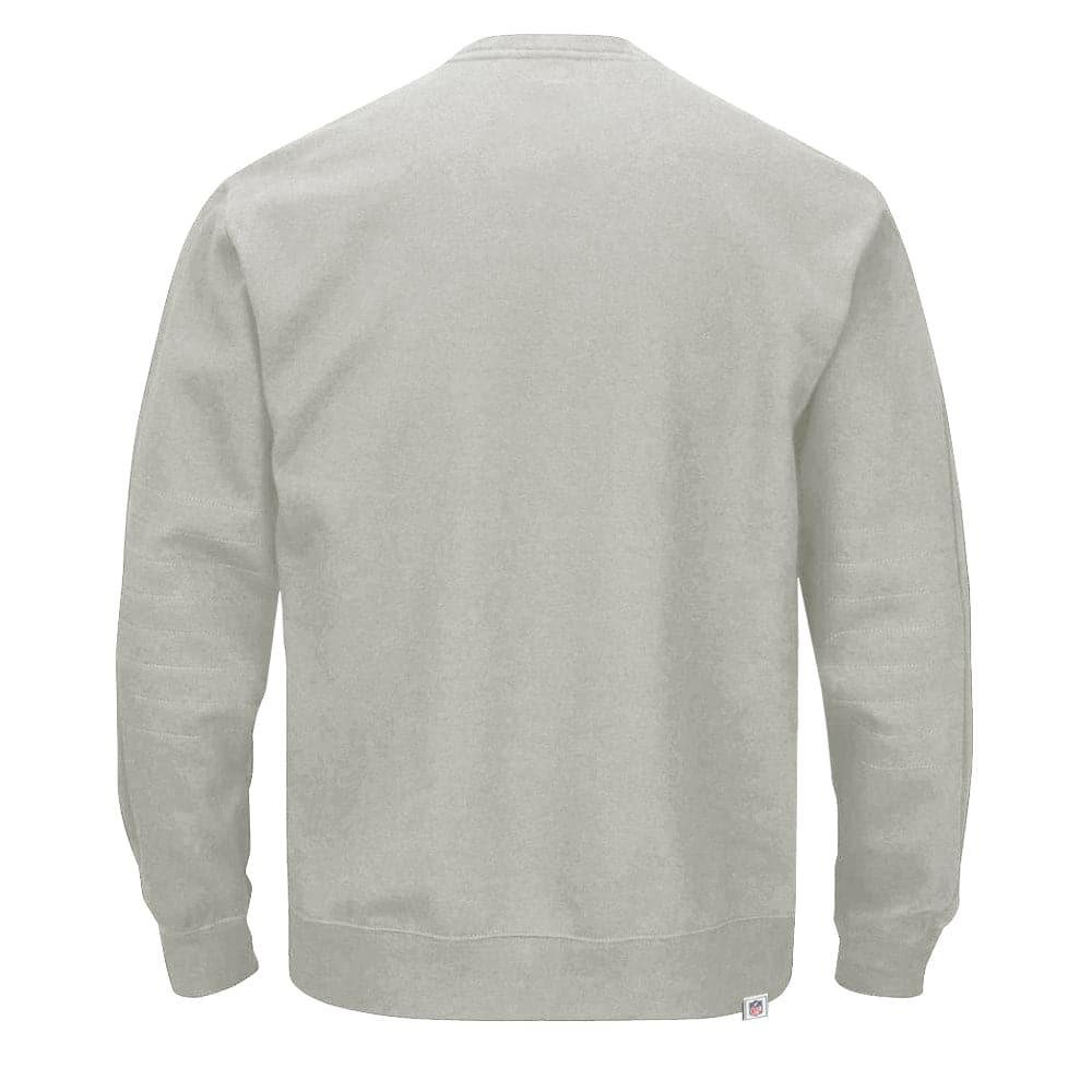 Majestic Athletic Jumpers Womens Chicago Bears Majestic NFL Vintage Team Crew Jumper - Silver Grey