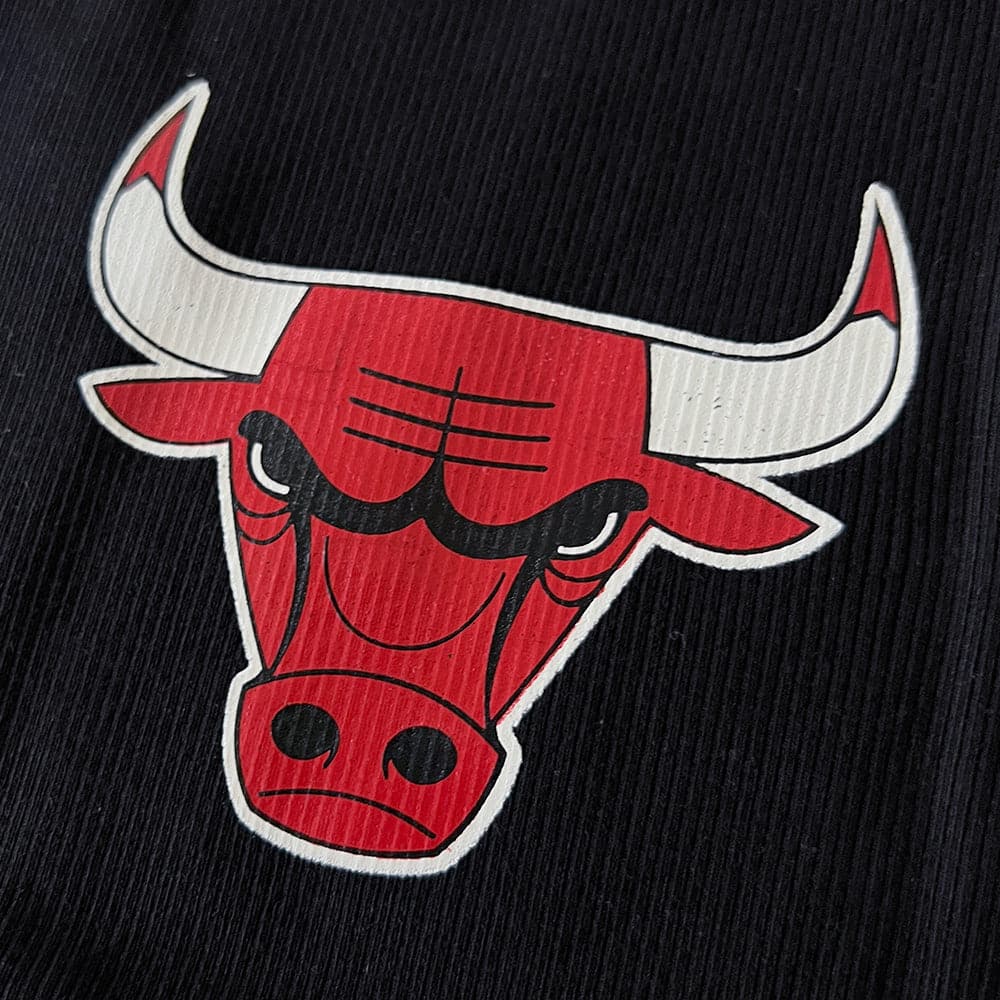Mitchell And Ness T-Shirts Womens Chicago Bulls Mitchell & Ness NBA Classic Rib Vest - Black