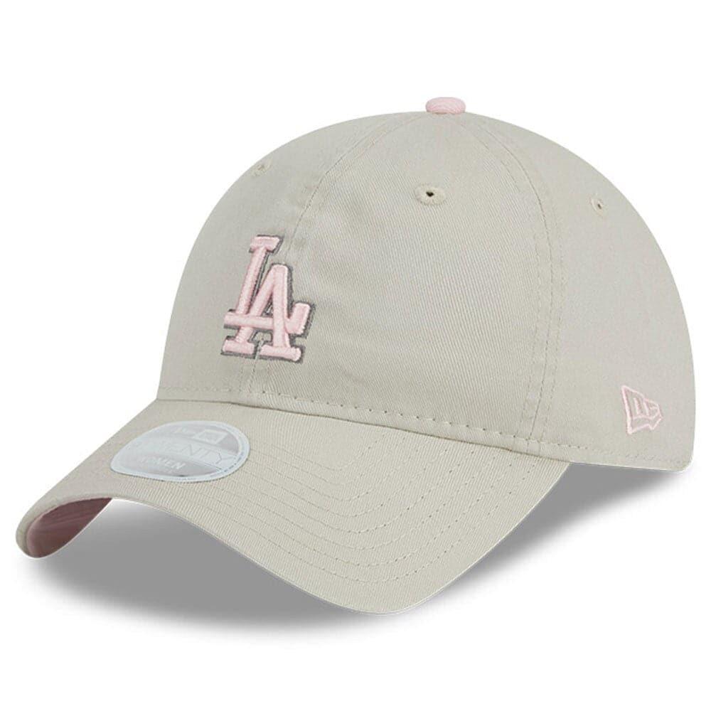 New Era Caps Womens Womens Los Angeles Dodgers New Era MLB 23 Mothers Day 9TWENTY Hat - Stone