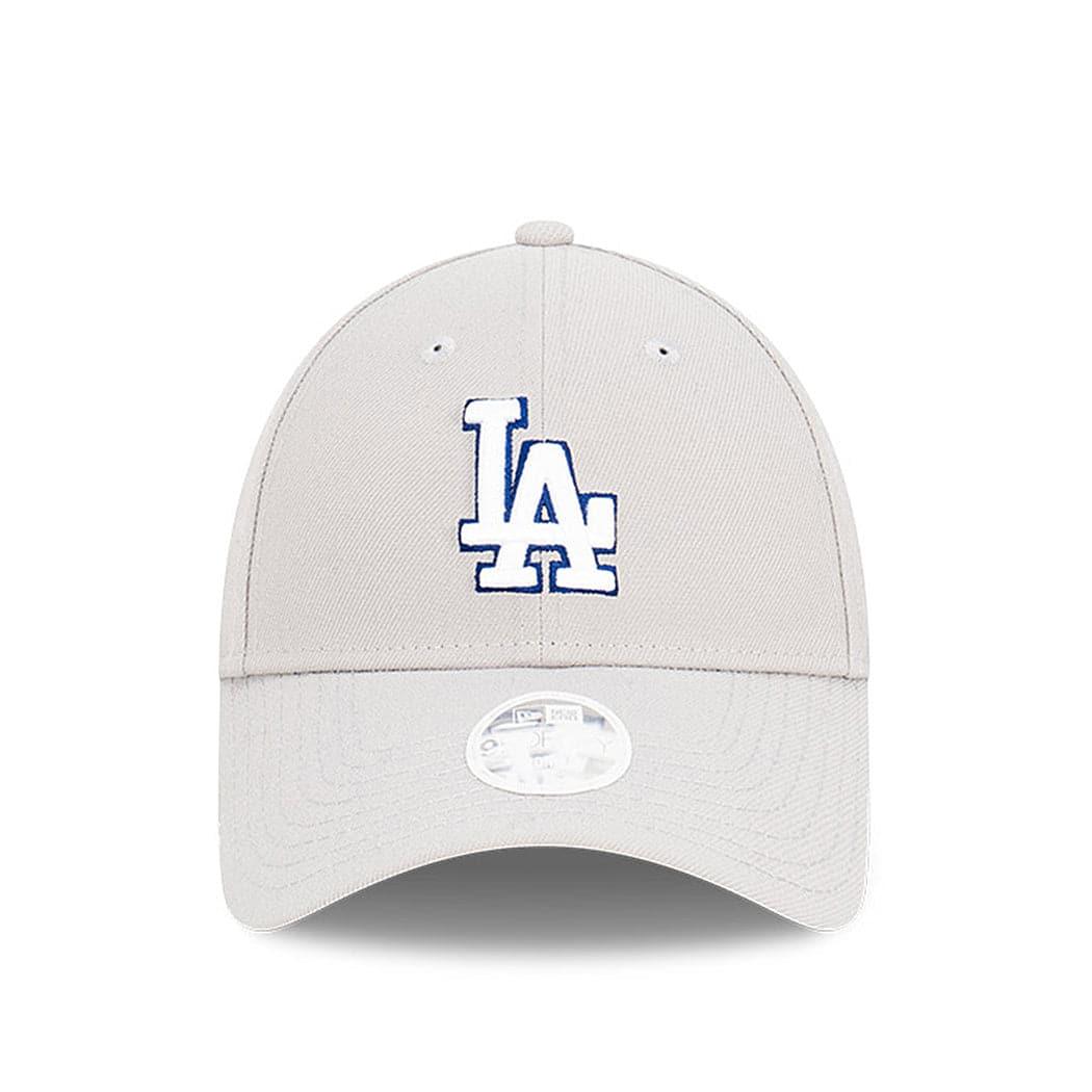 New Era Caps Womens Los Angeles Dodgers New Era MLB Grey Pop 9FORTY Hat - Grey
