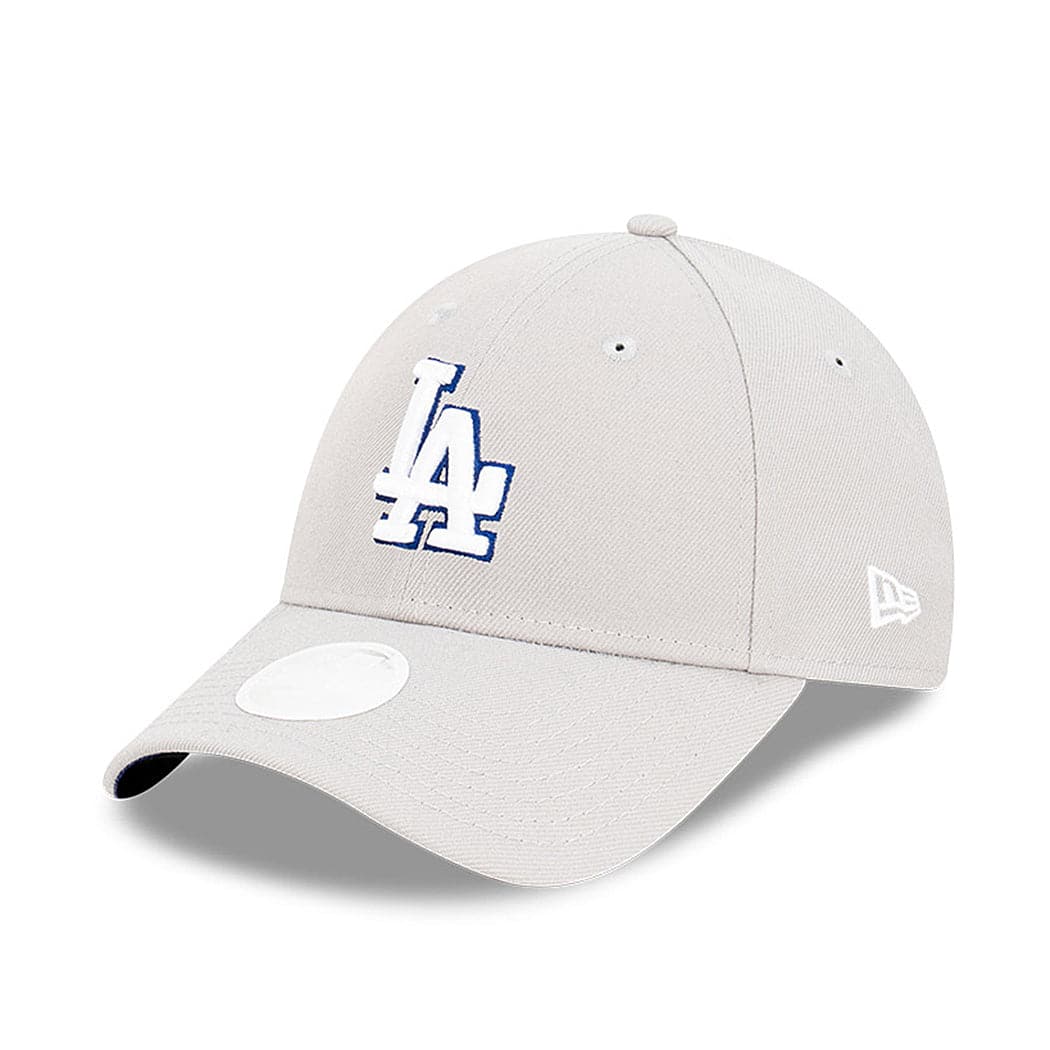 New Era Caps Womens Los Angeles Dodgers New Era MLB Grey Pop 9FORTY Hat - Grey