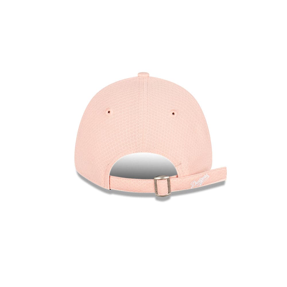 New Era Caps Womens Womens Los Angeles Dodgers New Era MLB Hex Performance 9FORTY Hat - Pink
