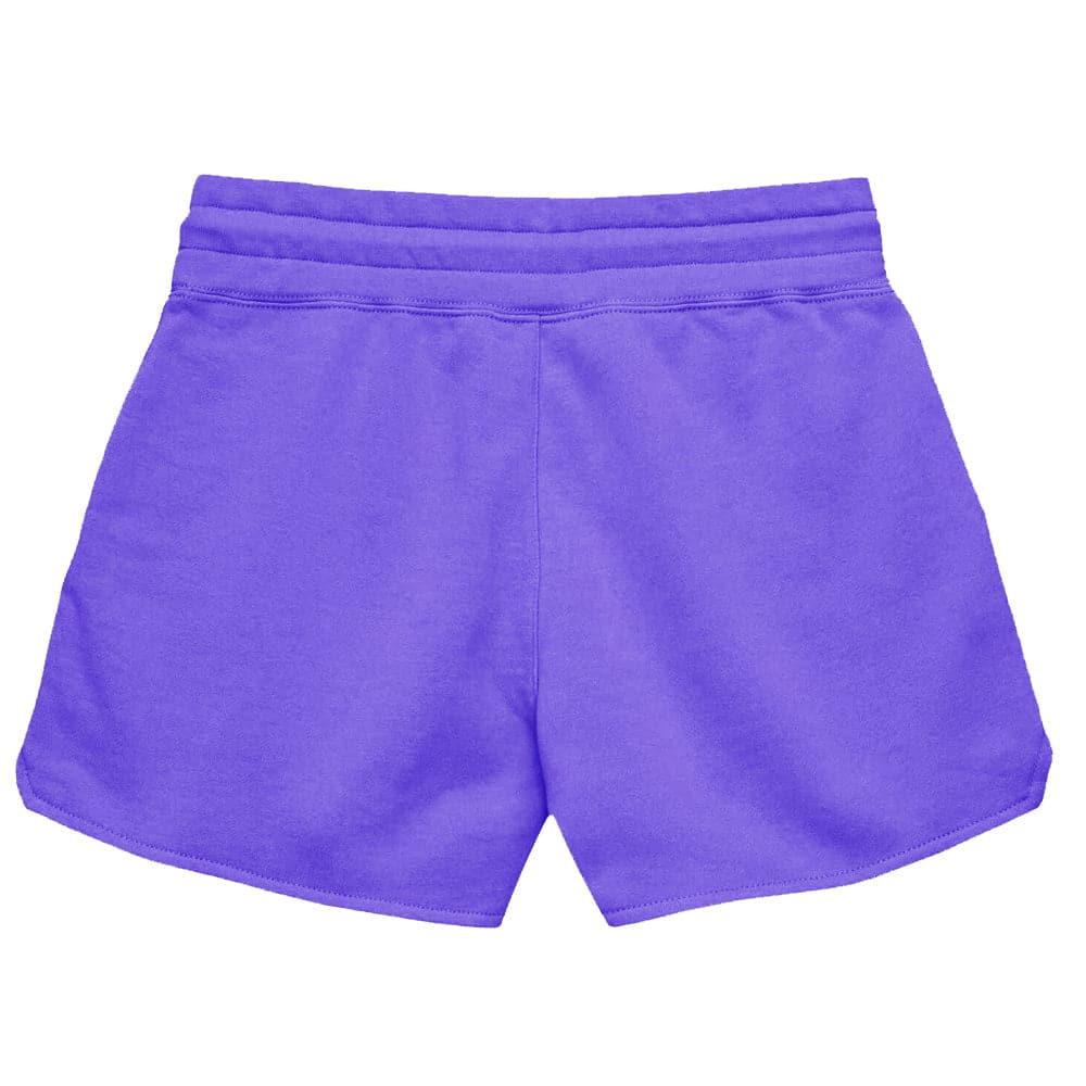 Mitchell And Ness Shorts Womens Los Angeles Lakers Mitchell & Ness NBA Team Courtney Short Shorts - Lilac