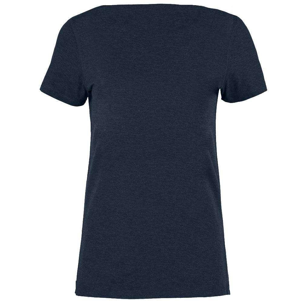 47 Brand T-Shirts Womens New York Yankees '47 MLB Wordmark Scoop T-Shirt - Navy Marle