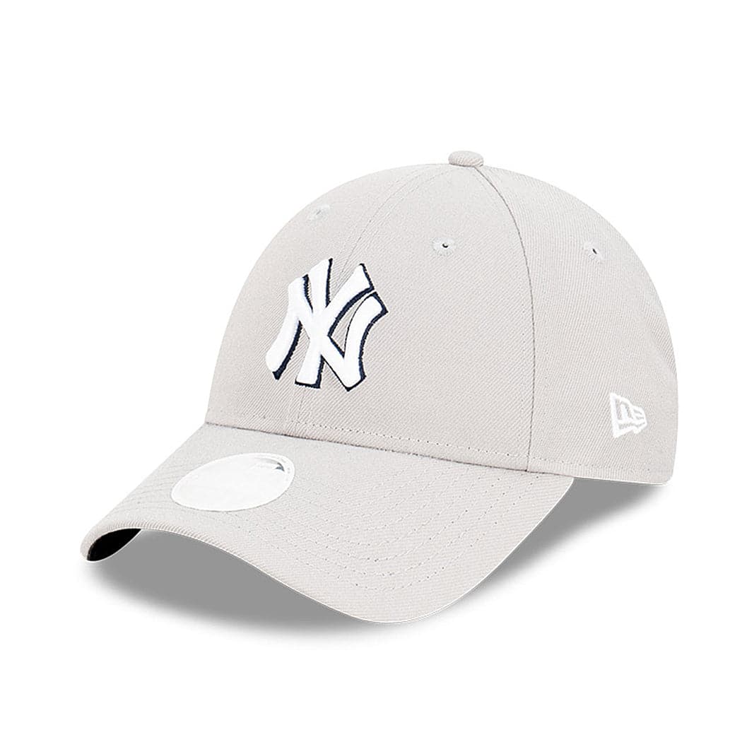 New Era Caps Womens New York Yankees New Era MLB Grey Pop 9FORTY Hat - Grey