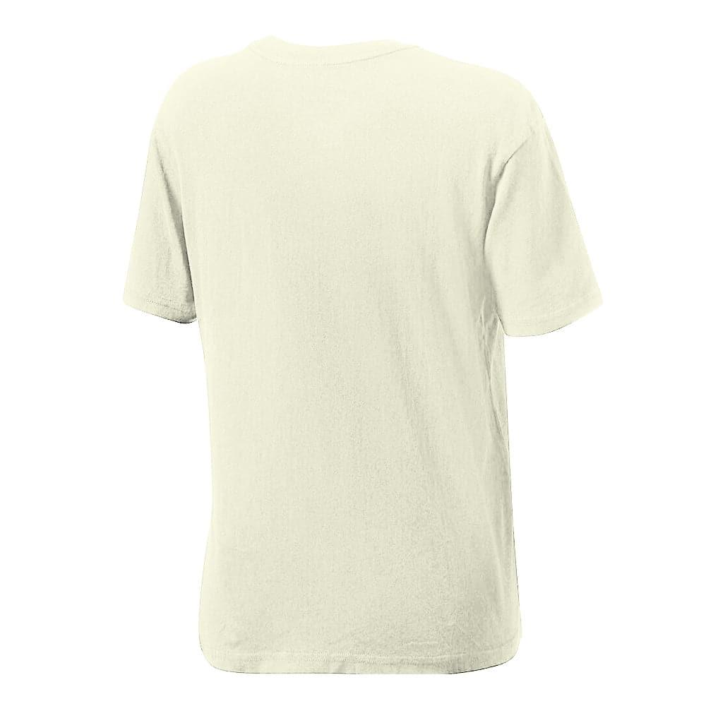 Majestic Athletic T-Shirts Womens San Francisco 49ers Majestic NFL Arch Boxy T-Shirt - Cream